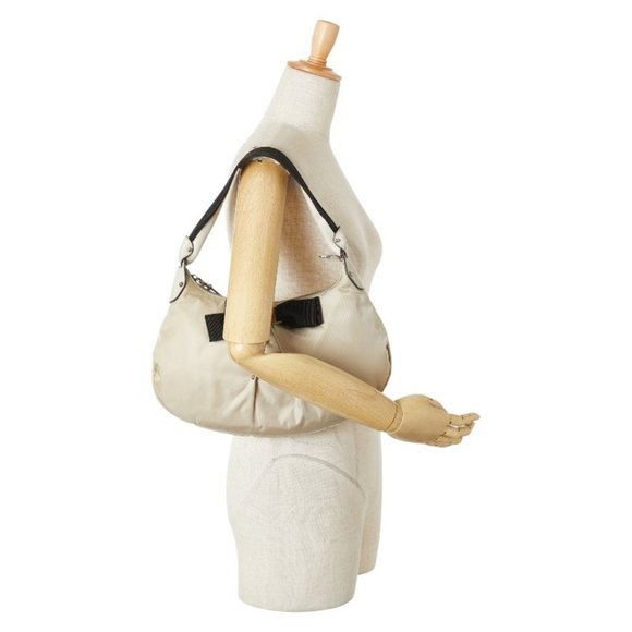 Salvatore Ferragamo Vara Ribbon One-Shoulder Bag EZ-21 B667 Beige  